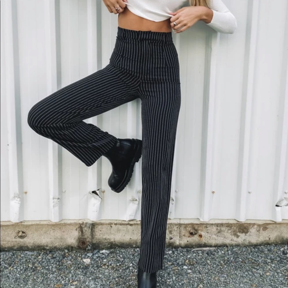 NWT pinstripe pants